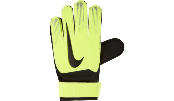 Gloves Goalkeeper junior Nike Gk Match Junior FA18 GS03 (universal; yellow color)