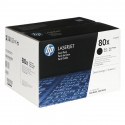 Toner HP CF280XD (original HP80XD HP 80XD zestaw zawiera 2 szt. czarny CF280X; 2 x 6 900 pages; blac