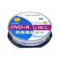 DVD+R, DVD-R Esperanza 1117 (4,7GB; x16; 10pcs.; Cake)