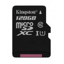 Kingston memory card microSDXC 128GB Canvas Class 10 (SDCS/128GBSP)