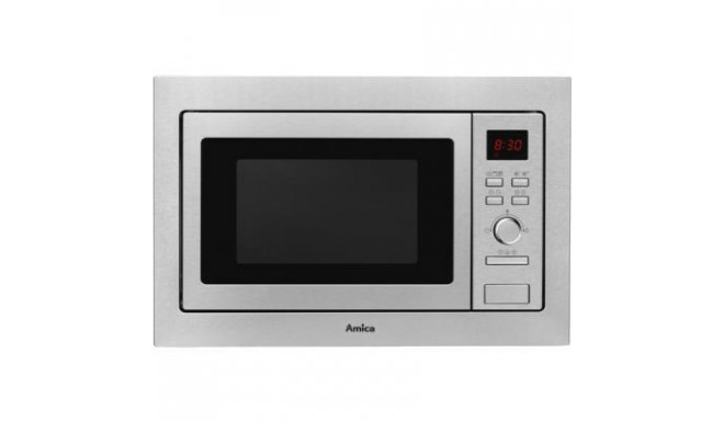 Amica built-in microwave oven AMMB25E1GI 1450W 25L, inox