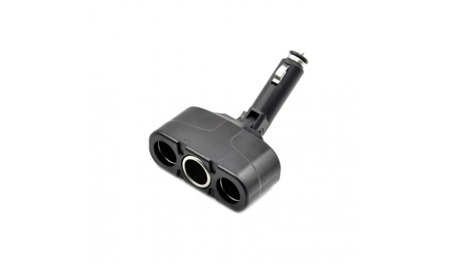 Adapter to the car lighter socket UGO URS-1017 (3 x ; black color)