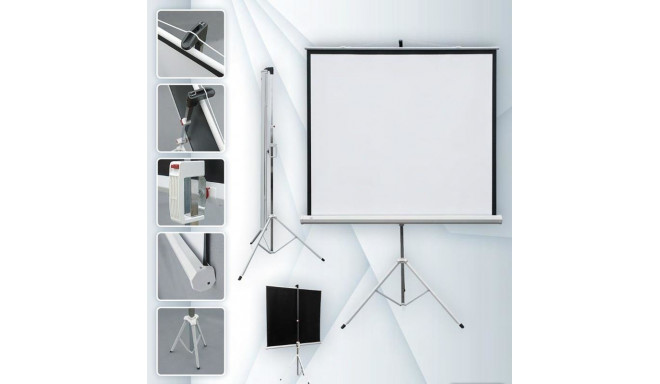 Screen projector with stand 2x3 ETP1419/ECO (195 x 145 cm; 4:3; 100,0")