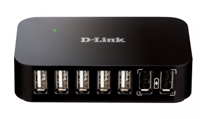 D-Link DUB-H7 USB Hub, 7 ports, USB 2.0