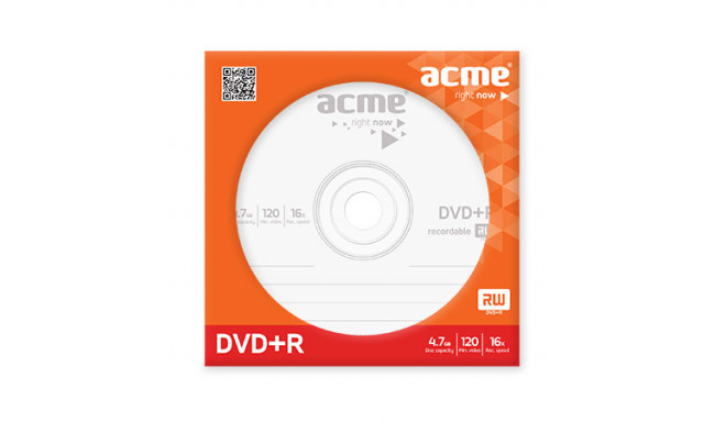 Acme DVD+R 4.7GB 16x 1tk ümbrikus