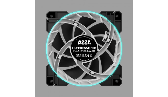 AZZA Hurricane RGB fan 120mm Black