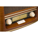 Camry Retro radio CR 11030 Wooden Brown, 1,5 