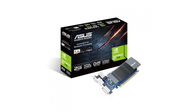 Asus videokaart NVIDIA 2GB GeForce GT 710 GDDR5 PCI