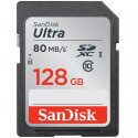 SanDisk mälukaart SDXC 128GB Ultra 80MB/s UHS-I Class 10