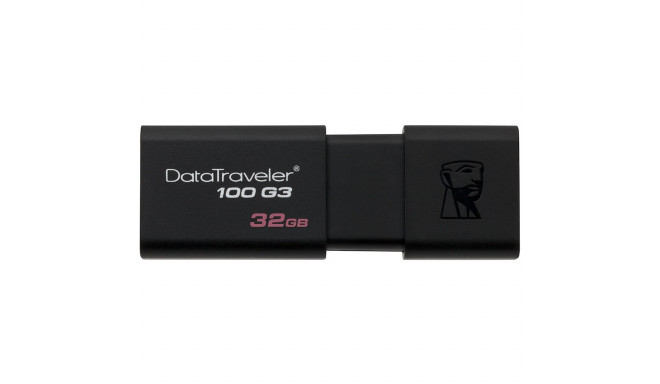 Kingston mälupulk 32GB USB 3.0 DataTraveler 100 G3 100MB/s