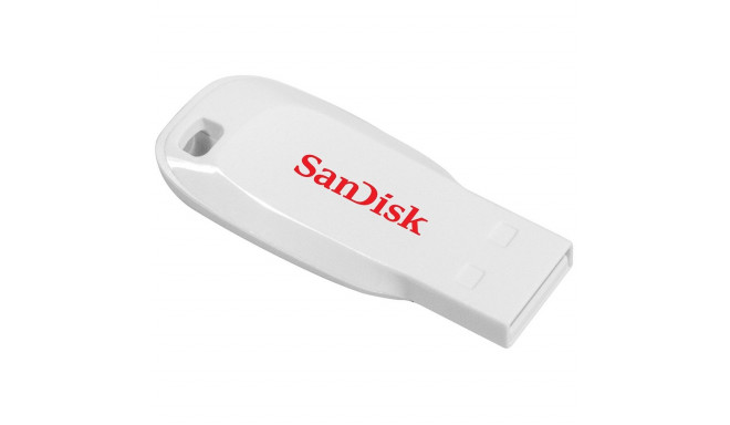 SanDisk Cruzer Blade USB Flash Drive 16GB White