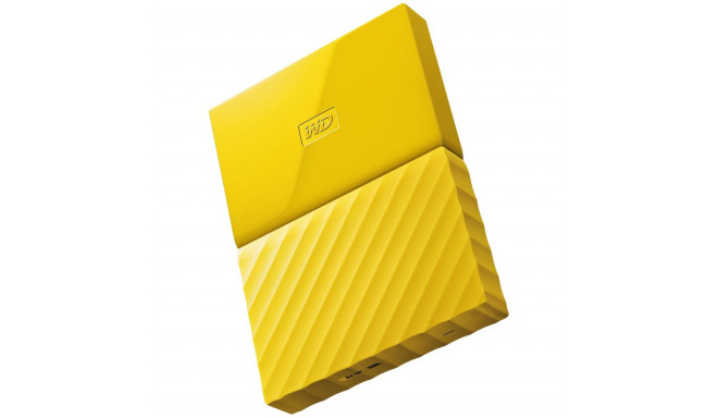 Western Digital väline kõvaketas 1TB My Passport 2.5” USB 3.0, kollane
