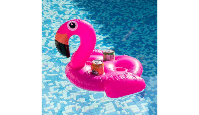  Flamingo Inflatable Can Holder (4 Cans)