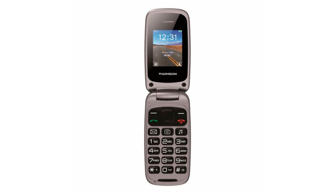 Mobiiltelefon vanematele inimestele Thomson 223169 1,8" SMS USB Bluetooth Dual SIM Must