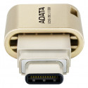 Adata flash drive 32GB UC350 OTG USB-C 3.0, gold