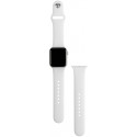 Apple Watch Series 4 GPS Cell 40mm Silver Alu White Band