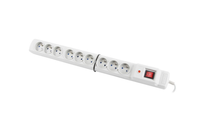 SURGE PROTECTOR ARMAC MULTI M9 3M 9X FRENCH OUTLETS GREY