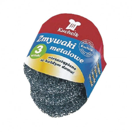 Küürimiskäsn metallist Kuchcik, 3 tk (2 tk)