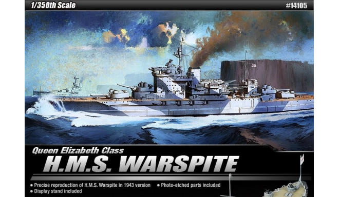 Academy mudel H.M.S. Warspite