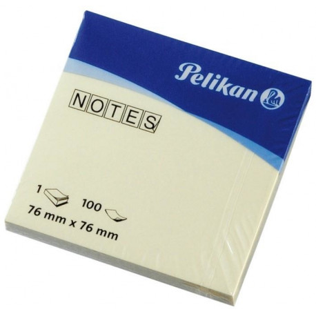 Pelikan märkmepaber, 76 x 76 mm, 10 tk pakis