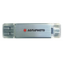 AgfaPhoto mälupulk 32GB USB 2.0 + micro USB 2.0 OTG