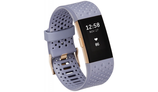 Fitbit Charge 2 Special Edition small          bluegrey/rosegold