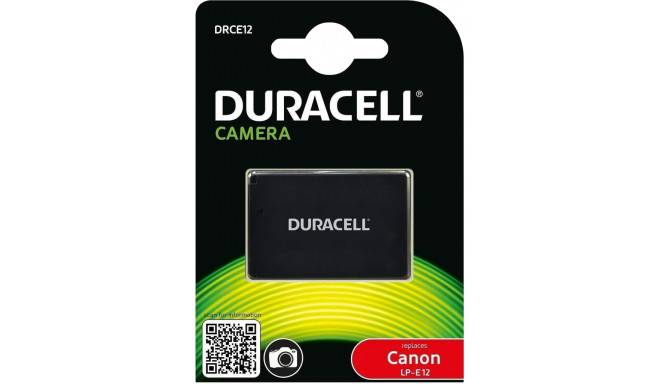 Duracell akumulators Canon LP-E12 750mAh