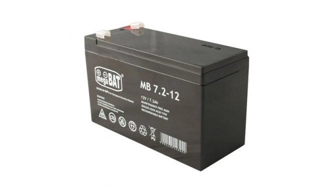 MN Power battery Pb 12V 7.2 Ah Maintenance-free 1.9kg 1.8A