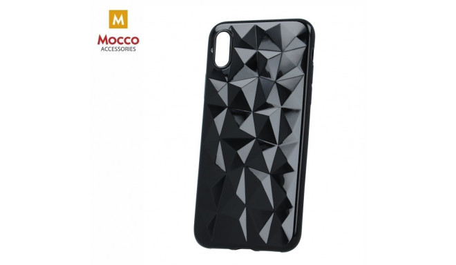 Mocco Trendy Diamonds Silicone Back Case for Huawei Mate 20 Pro Black