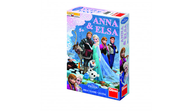 Dino lauamäng Frozen Anna ja Elsa