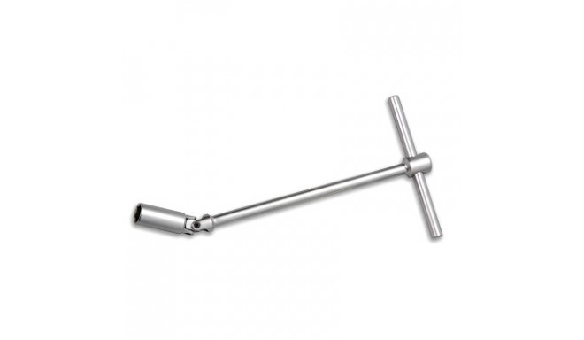 Cardan spark plug wrench 14mm T-handle 65/300mm
