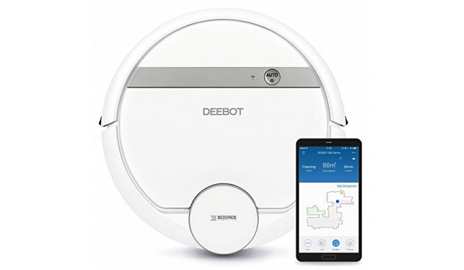 Ecovacs robot vacuum cleaner Deebot 900, white