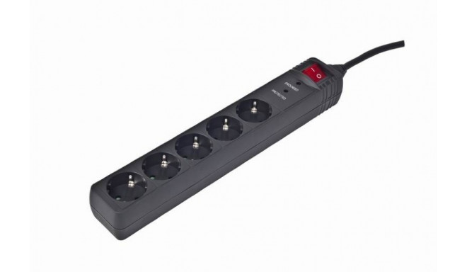 Surge protector 5 x German plug/4.5m