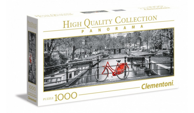 Clementoni puzzle Panorama High Quality Amsterdam Bicycle 1000pcs