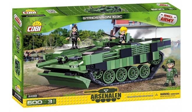 Cobi toy blocks Tank Stridsvagn 103C (2498)