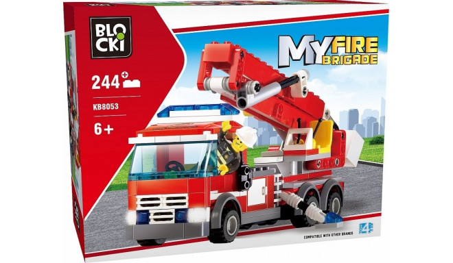 Blocks MyFireBrigade 244 pcs Fire truck