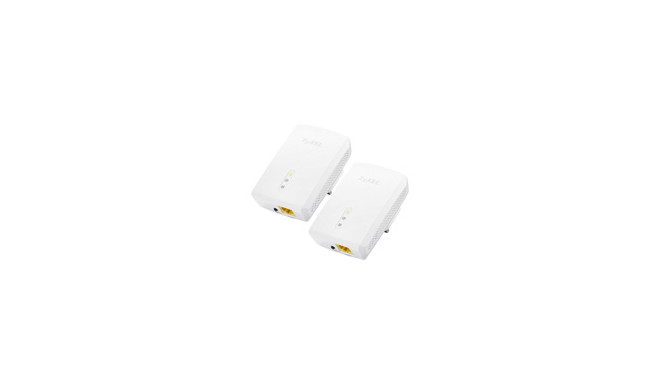 ZYXEL Twin Pack 1200 Mbps Powerline Gigabit Ethernet Adapter