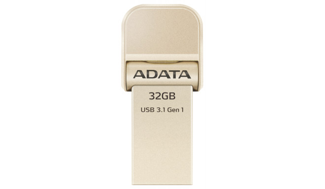 ADATA OTG Stick AI920 Gold 32GB Lightning to USB 3.1