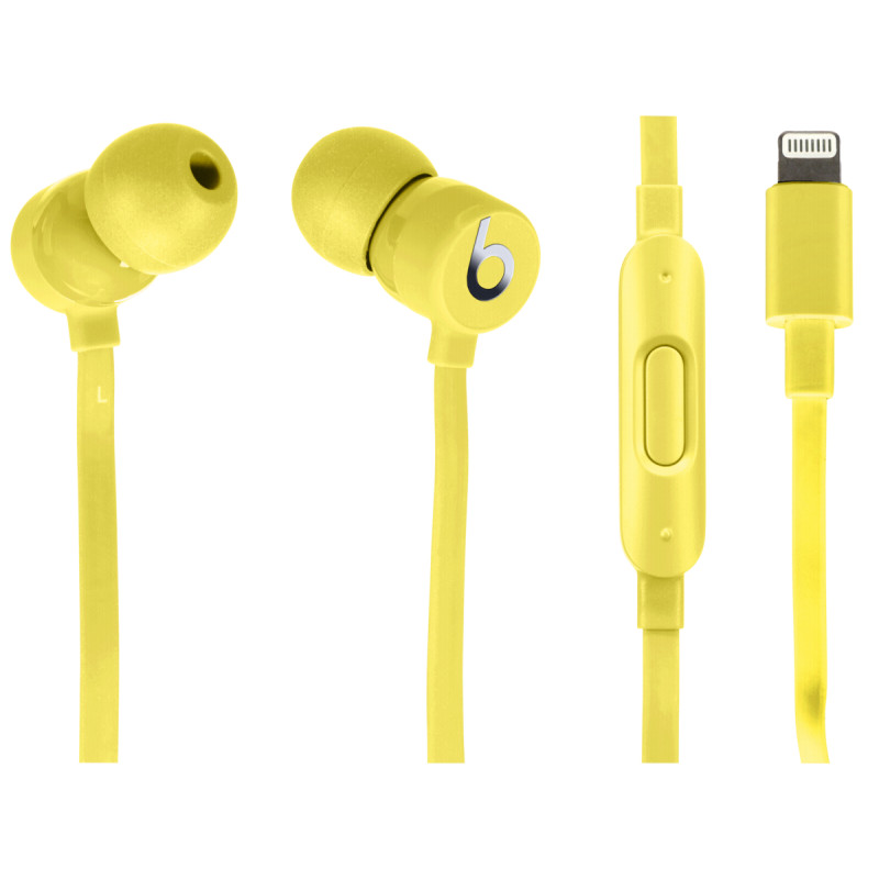 Beats urBeats3 Earphones Yellow with Lightning Connector - Headphones -  Photopoint