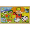 Wooden puzzles - animals