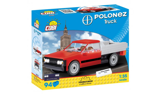 Blocks Youngtimer Collection 94 elements FSO Polonez Truck