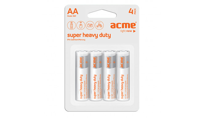 Acme battery R6P Super Heavy Duty AA/LR6 4pcs