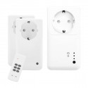 Умные Розетки с WiFi и Дистанционным Управлением Smartwares SH5SETGW (3 штуки)