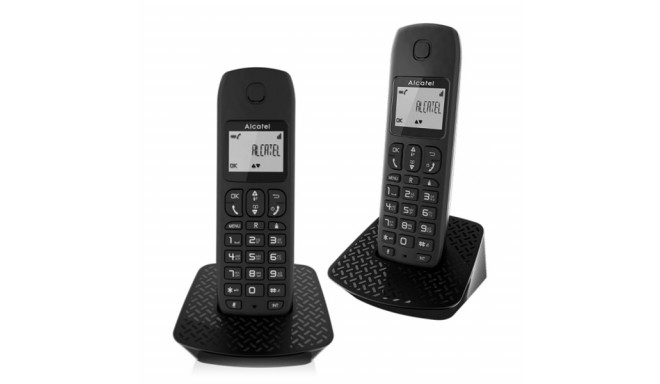 Wireless Phone Alcatel E132-DUO DECT Black (2 Pcs)