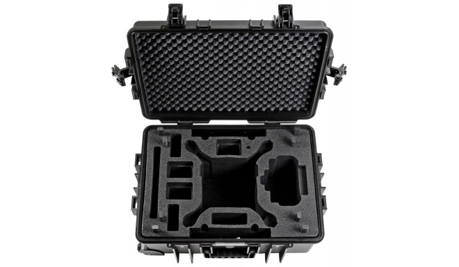 B&W Copter Case Type 6700/B black DJI Phantom 4 Pro Inlay