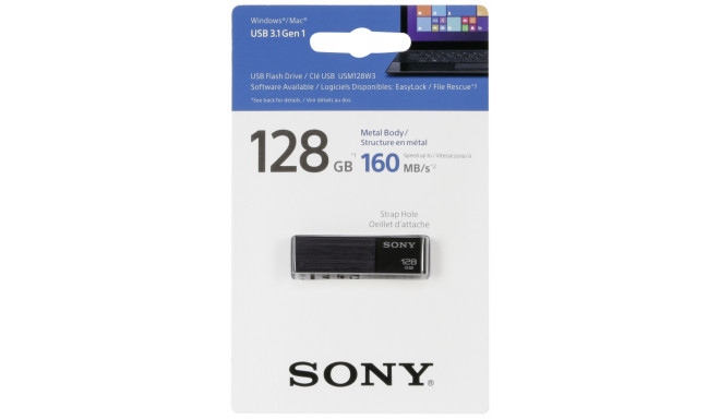 Sony flash drive 128GB Micro Vault USM-W USB 3.1, black