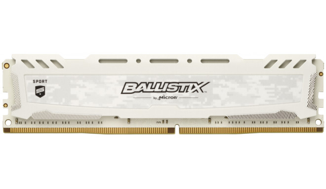 Ballistix RAM Sport LT 4GB DDR4 2400 MT/s DIMM 288pin white