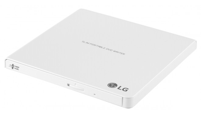 LG external DVD drive GP57EW40, white