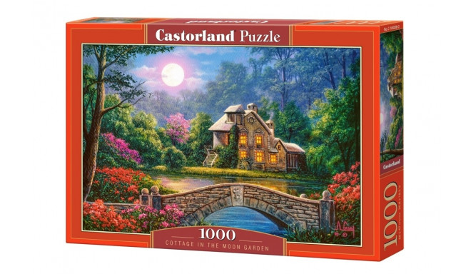 Castorland puzzle Cottage In The Moon Garden 1000pcs