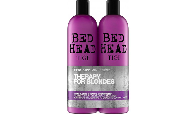 Tigi Bed Head Dumb Blonde šampūns + kondicionieris 2x750ml